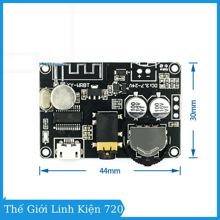 Module giải mã âm thanh Bluetooth 5.0 XY-WRBT kèm remote