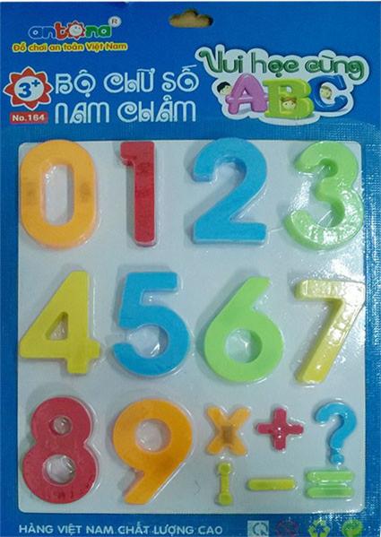 Antona - Bộ chữ số nam châm