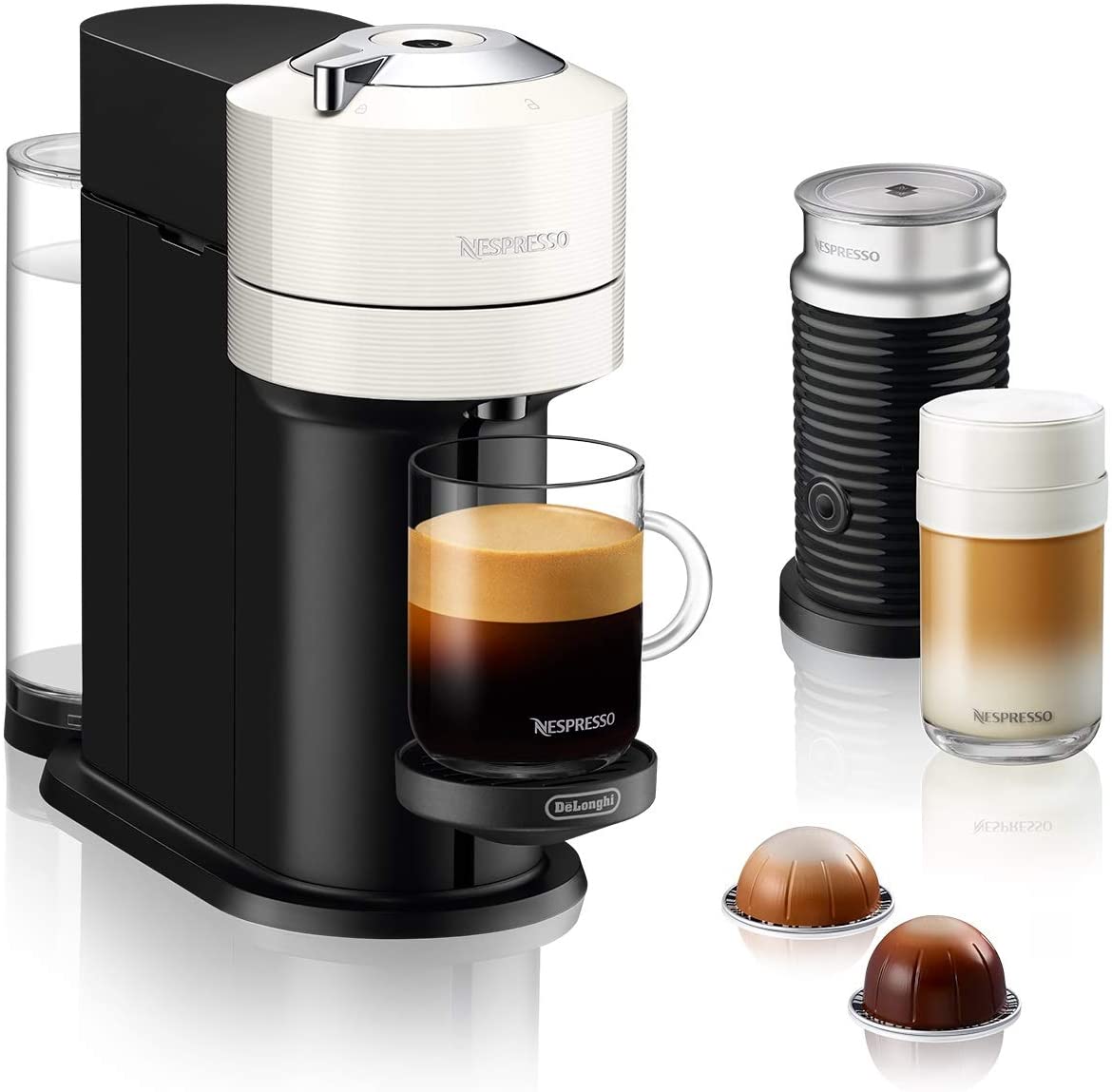 Máy pha cà phê viên nén Delonghi ENV120.W Nespresso Vertuo Next Basic