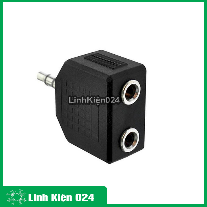 Jack Chia Audio 3.5mm 2 Cổng Ra