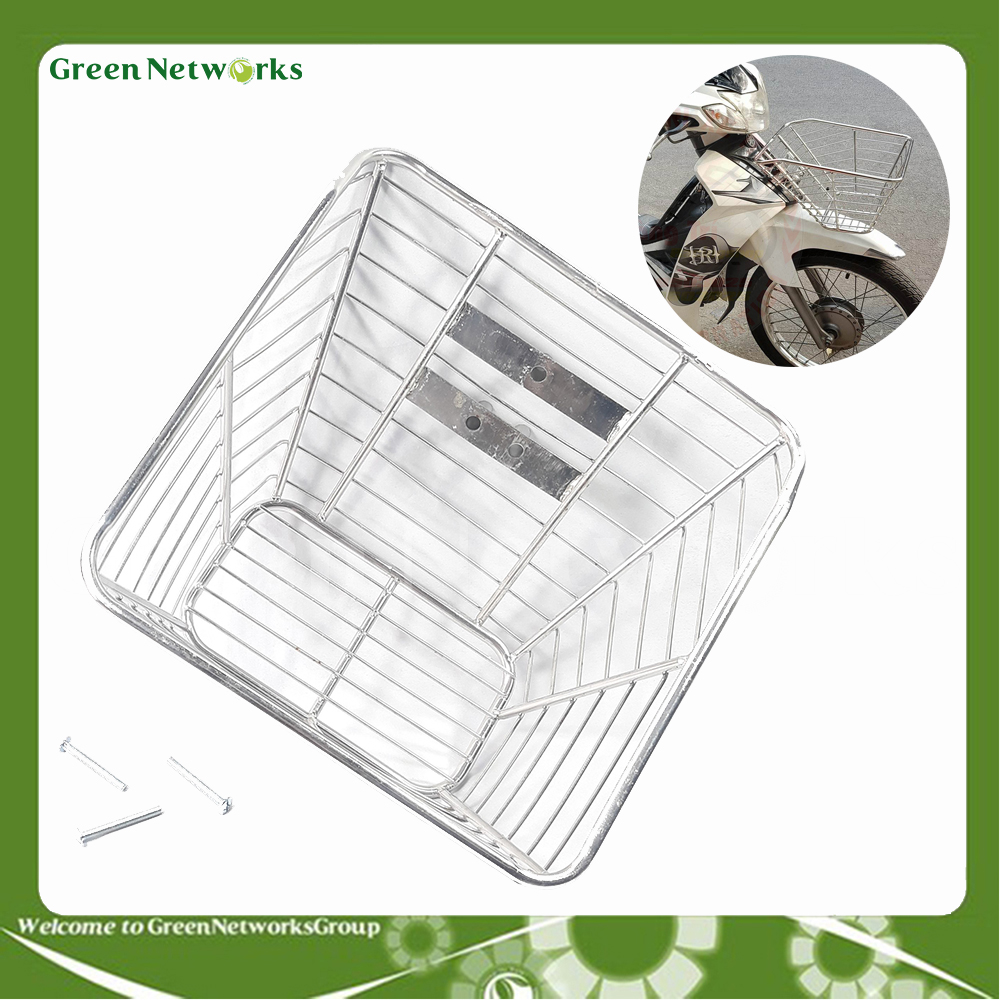 Rổ Trước Inox Lắp Cho Xe Sirius Greennetworks