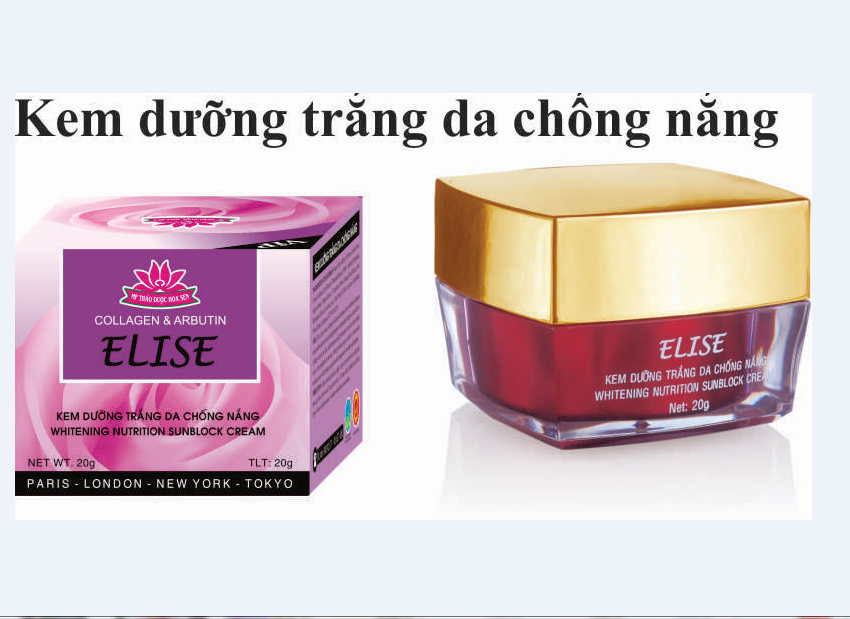 Kem Elise dưỡng trắng da, chống nắng 20g