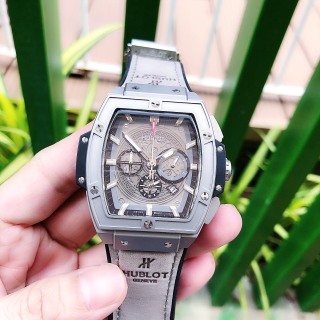 [HCM][ Video ]-[ Mua 1 Tặng 1 ] Đồng hồ nam cao cấp đồng hồ nam hubi0tFS0440 Champion 88-Máy pin-Dây da phối cao su-46x50mm-Full Box-Luxury Diamond Watch-[ Thu cũ đổi mới ] thumbnail