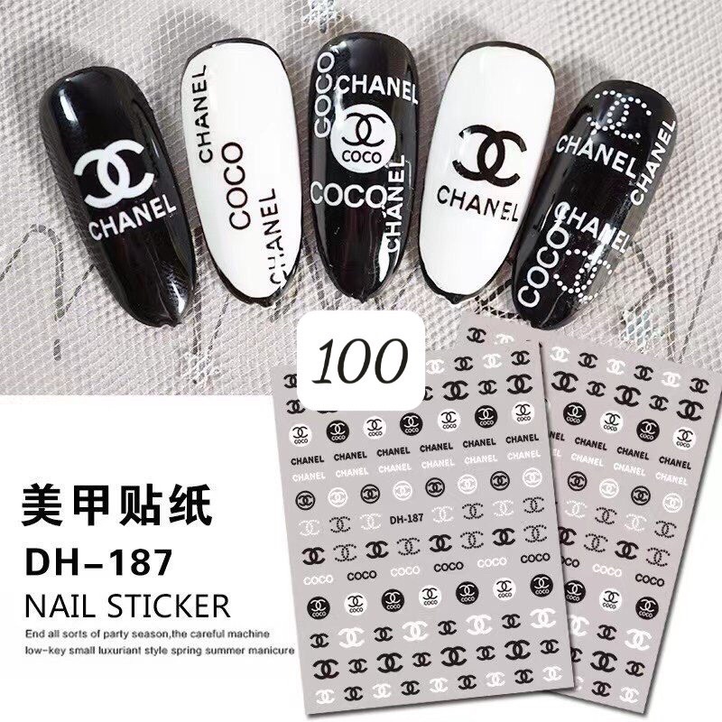 Sticker hình dán trang trí móng các mẫu siêu HOT