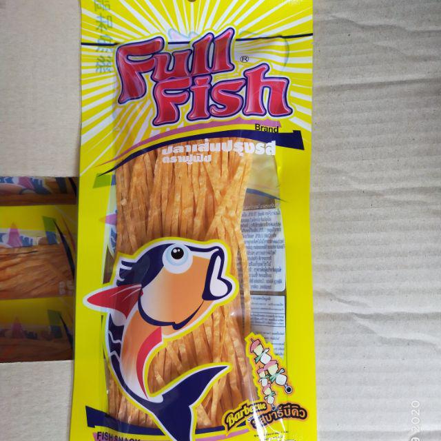 [HCM]Combo 4 gói ( 4 vị) Cá khô sợi Full Fish 80g thái lan 4 vị