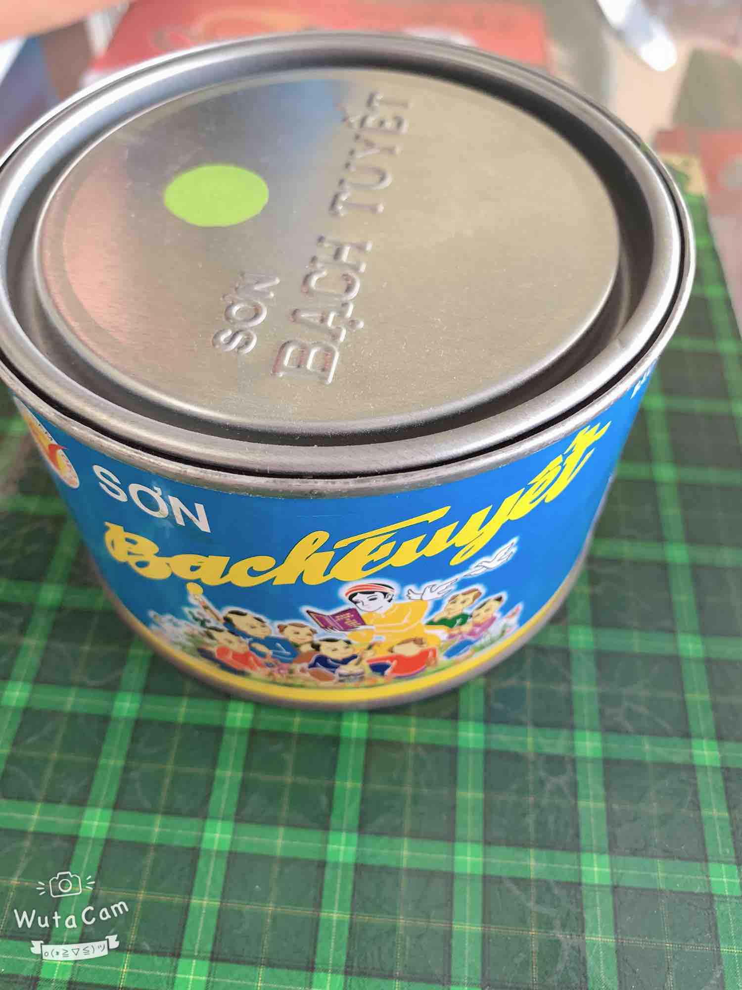 Sơn dầu Bạch Tuyết màu lá mạ (Ankyd bóng 400gr)