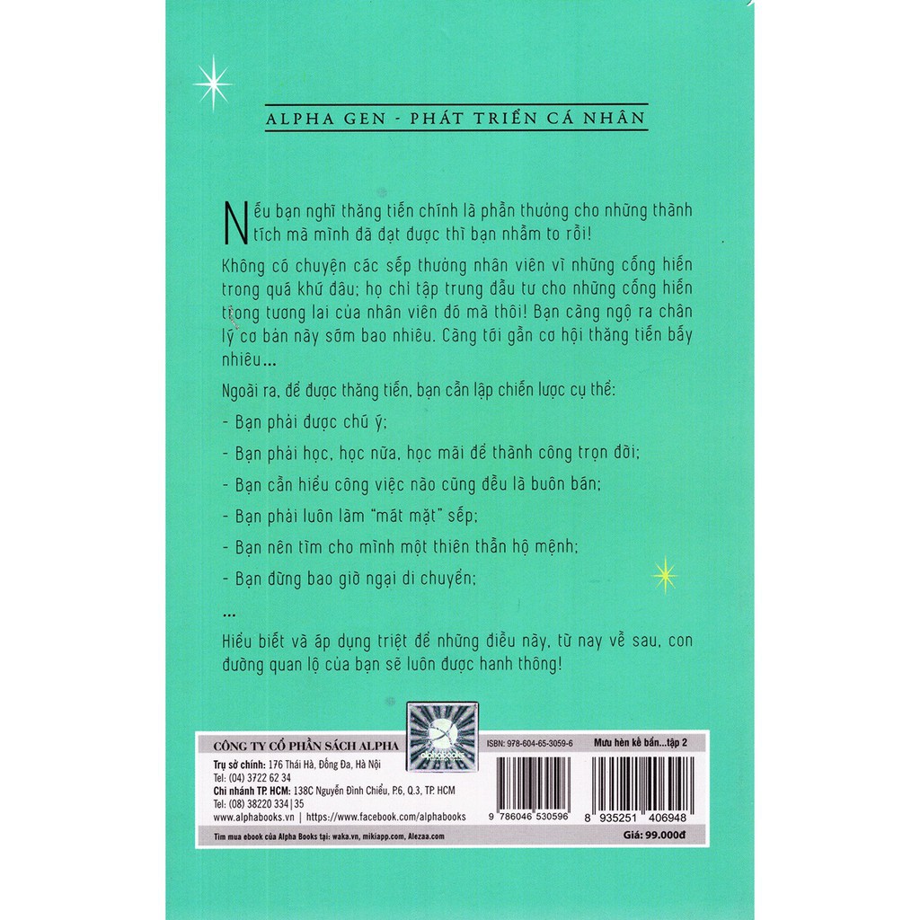 Sách Alphabooks - Mưu Hèn Kế Bẩn Nơi Công Sở - Tập 2