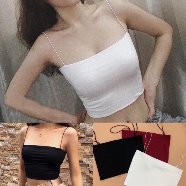 Áo 2 dây sợi bún chất vải cực đẹp