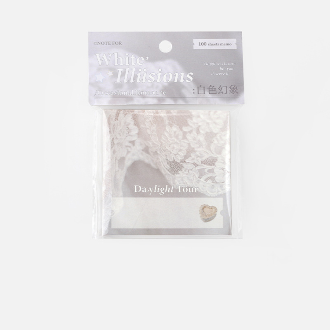 Giấy Note - Tập 100 Tờ Giấy Ghi Chú NOTE FOR Romance Memo Pad
