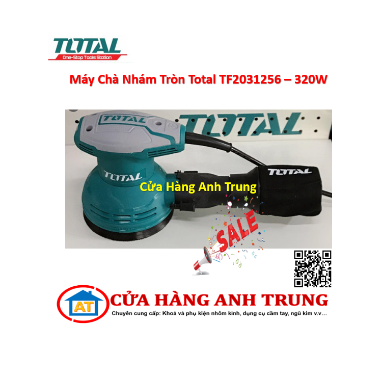 Máy Chà Nhám Tròn Total TF2031256 - 320W