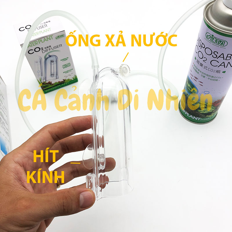 Bộ KIT CO2 Xịt ISTA I-512 Diffuser Set cho hồ cá thủy sinh