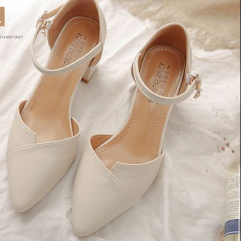 Cao Gót Nữ Cao 5CM Nu và Đen Mã VNKC26