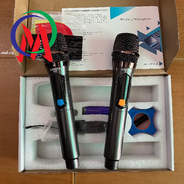 [2 MICRO] MICRO UHF KHÔNG DÂY EHOONA E30 ÂM THANH CỰC HAY