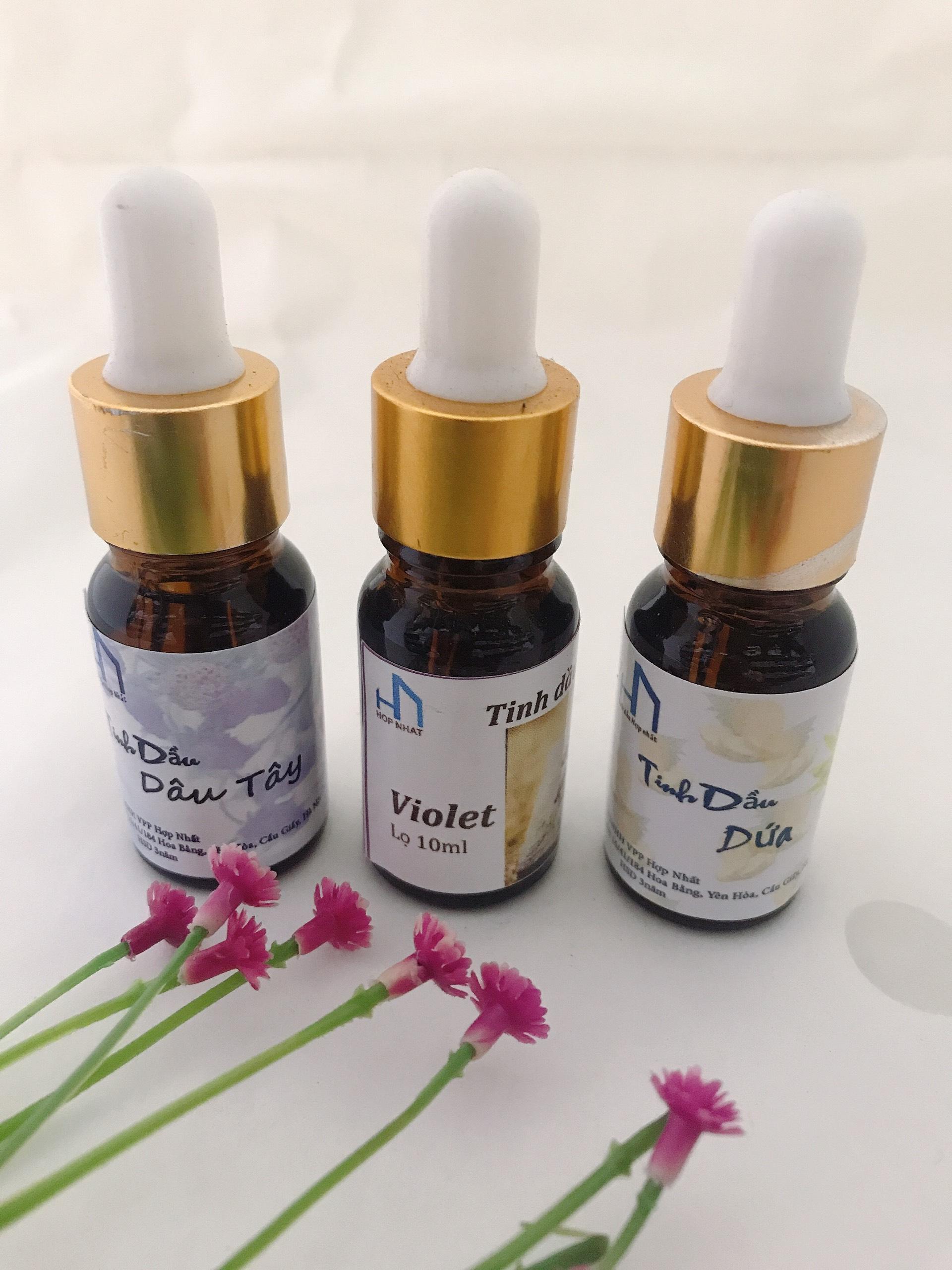 Combo 3 lọ tinh dầu thơm Cafe - Quế - Bưởi lọ 10ml