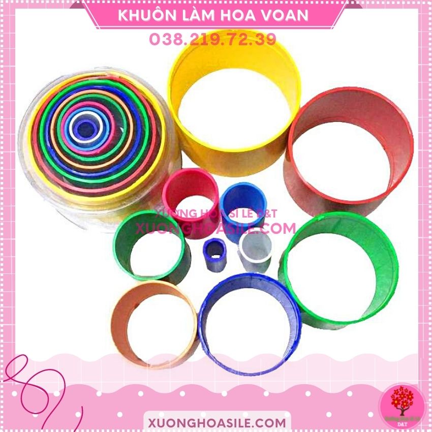 [HCM]BỘ KHUÔN LÀM HOA VOAN