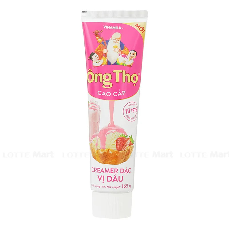 Sữa Đặc Ông Thọ vị Dâu tuýp 165g