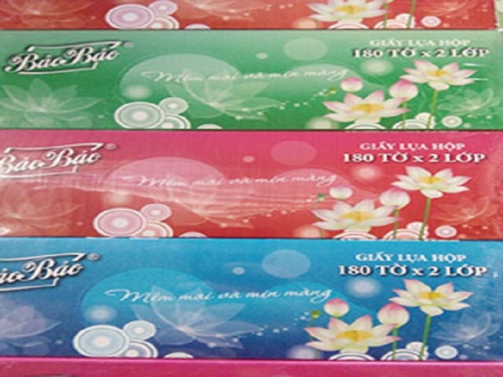 [HCM]Giấy lụa hộp Bảo Ngọc 180 tờ