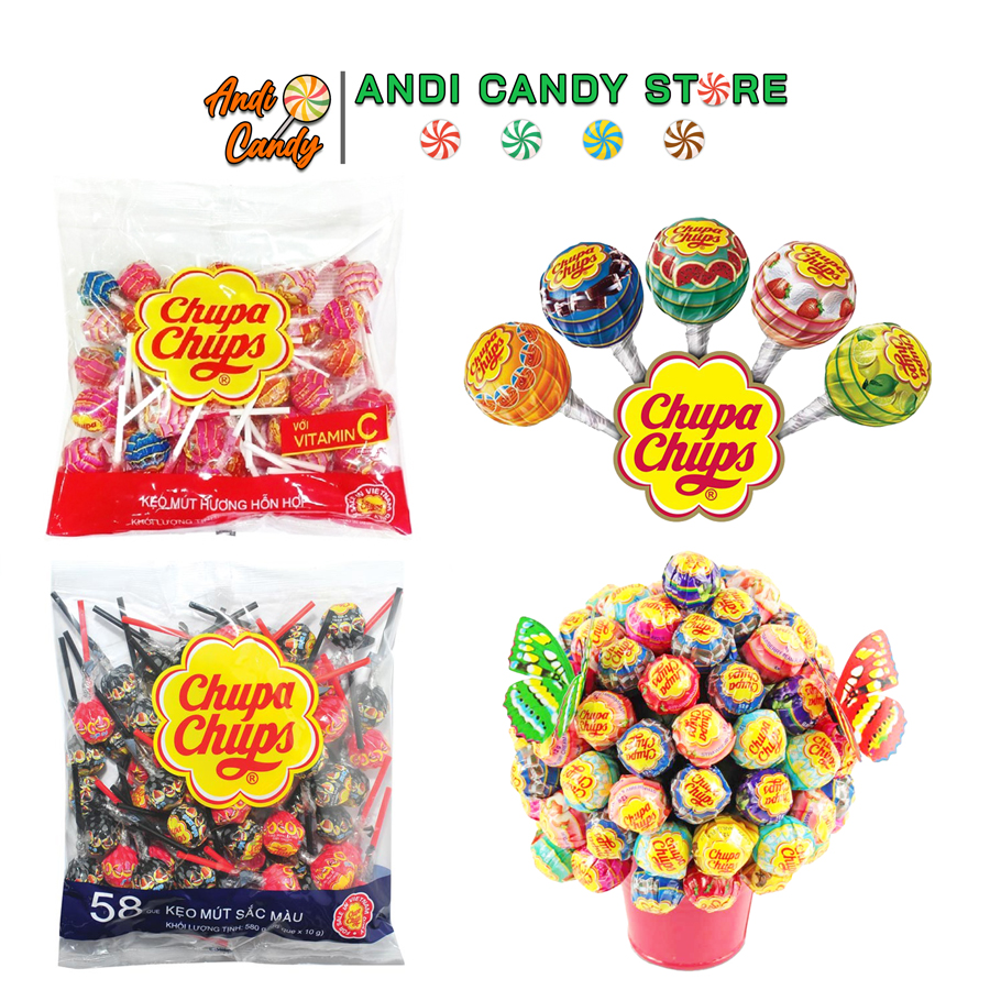 Fruit chupachup lollipop 60 sticks