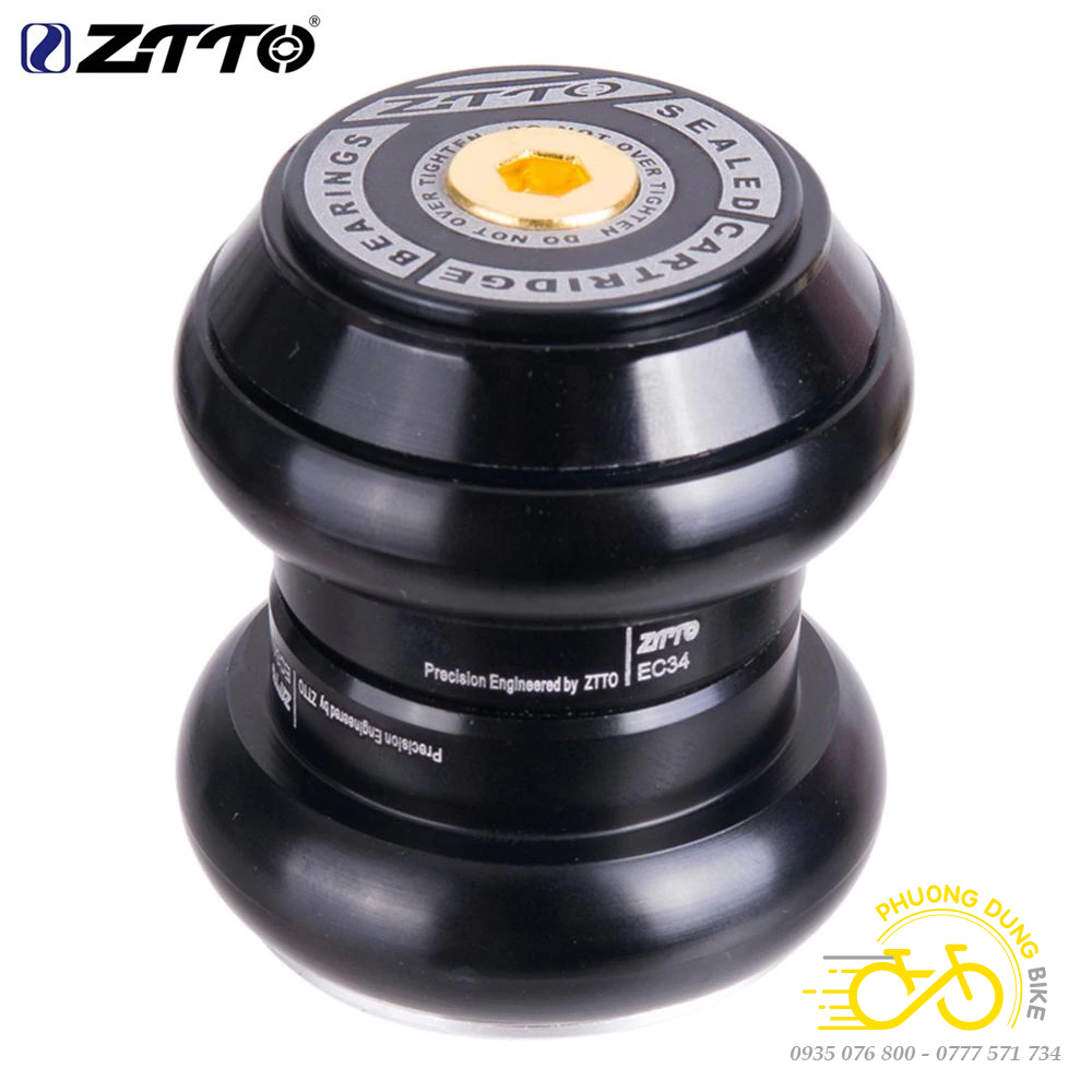 Chén cổ bát phốt thả bạc đạn xe đạp ZiTTO 3434S 34mm