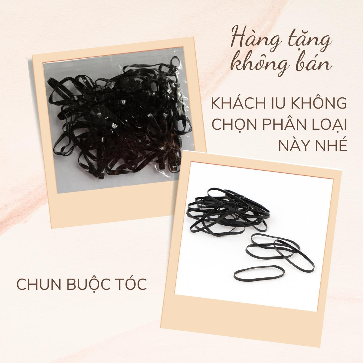 Dây cột tóc màu đen đa công dụng dành cho bạn nữ- day cot toc