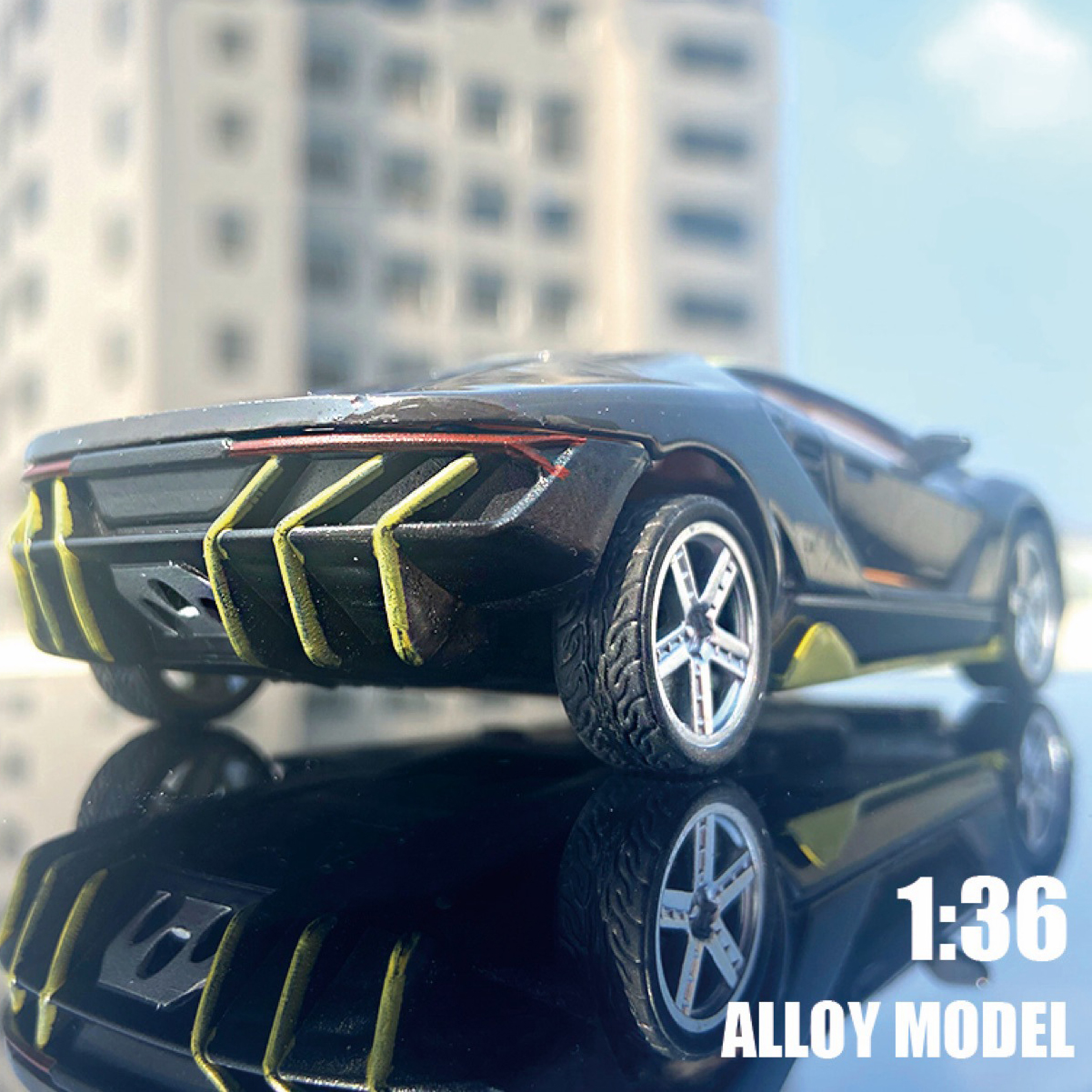 Mô hình xe Lambo Lp770 tỷ lệ 1:36 (đồ chơi cho bé)
