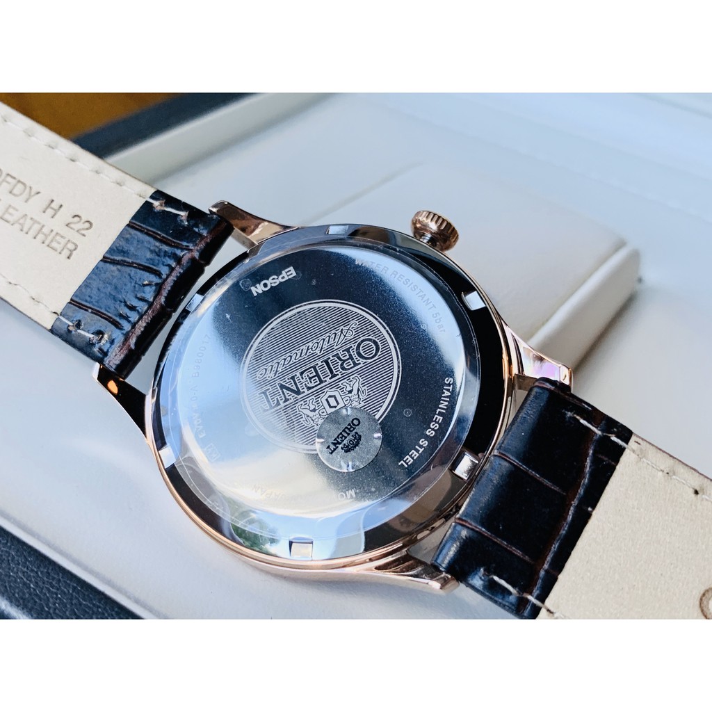 [HCM]Đồng Hồ Nam Orient Automatic FEV0V002TH MÀU CÀ PHÊ CỰC ĐẸP