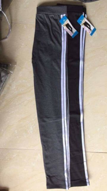 Quần LEGGING THUN 2 SỌC CHO NỮ