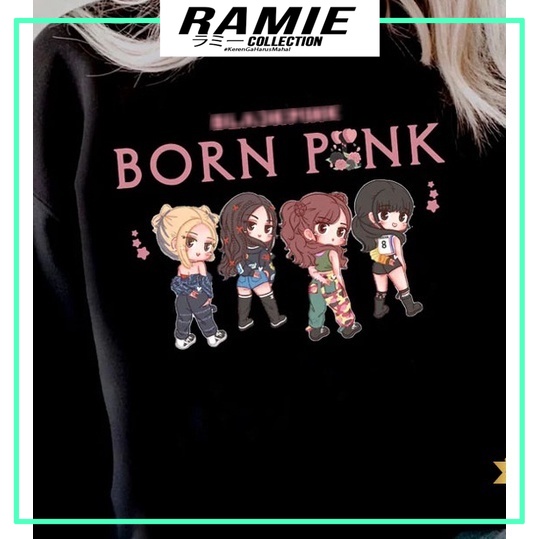 Black Pink Áo phông áo thun Born Pink Chibi BlackPink Pink Venom