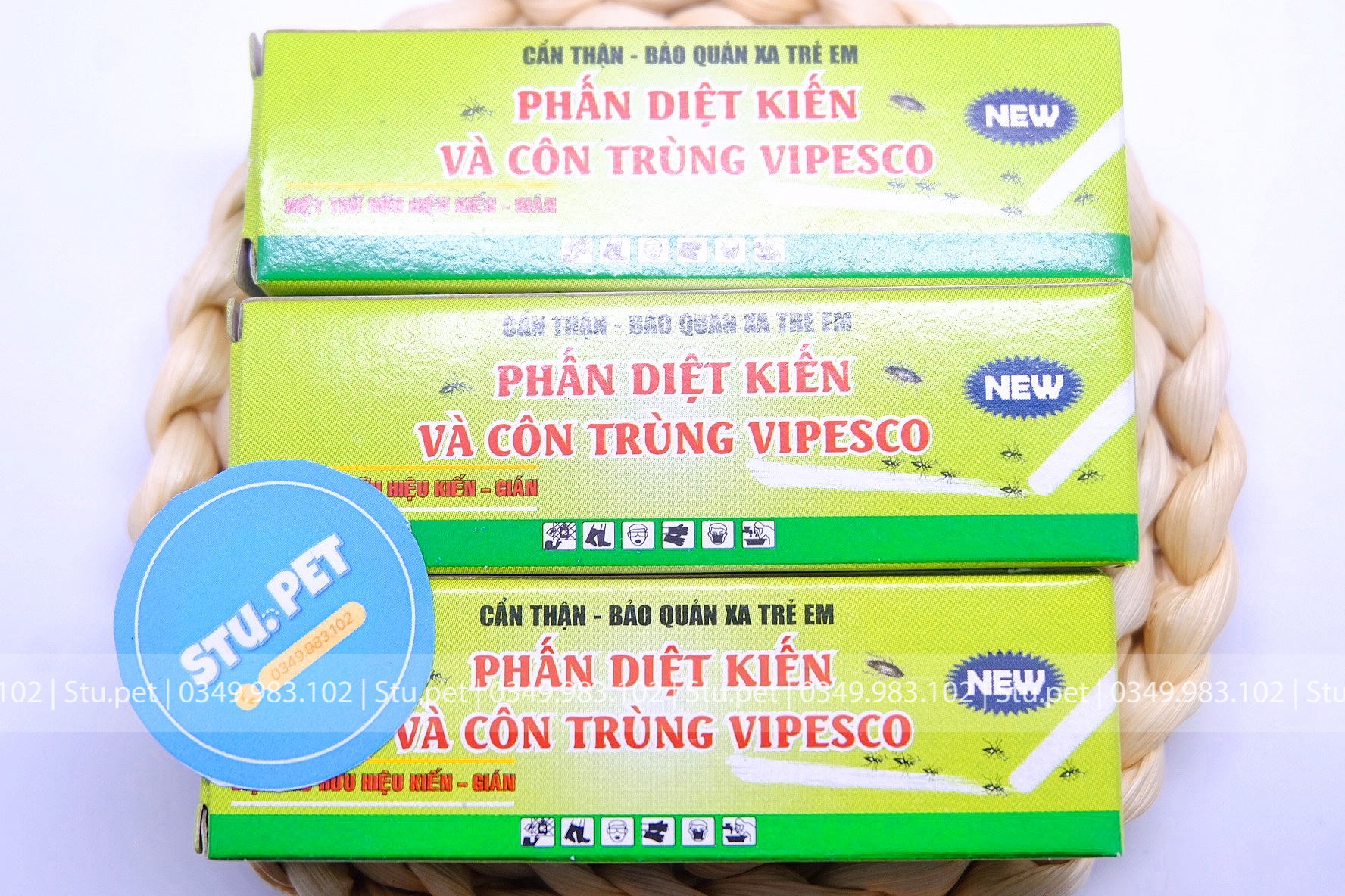 [MỚI KHAI TRƯƠNG] Phấn diệt kiến, chống kiến cho chuồng - lồng Hamster
