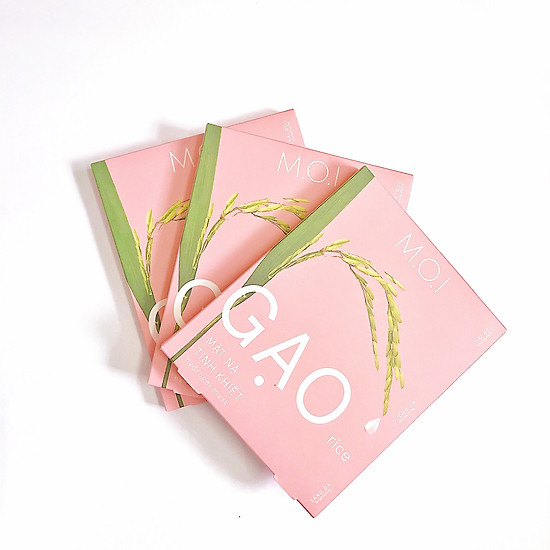 MẶT NẠ GẠO TINH KHIẾT M-O-I  làm đẹp tối ưu giúp sáng da dưỡng ẩm thải độc cho hàng triệu người Việt
