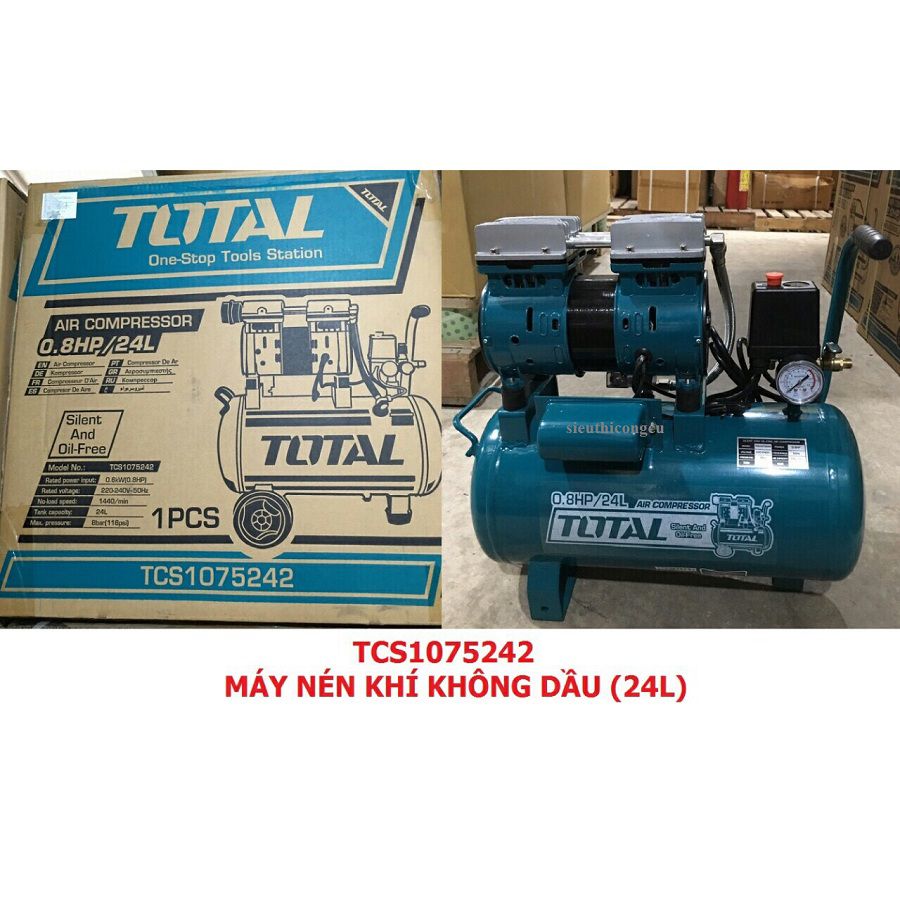 [HCM]MÁY NÉN KHÍ KHÔNG DẦU TCS1075242 (TCS1075242T)