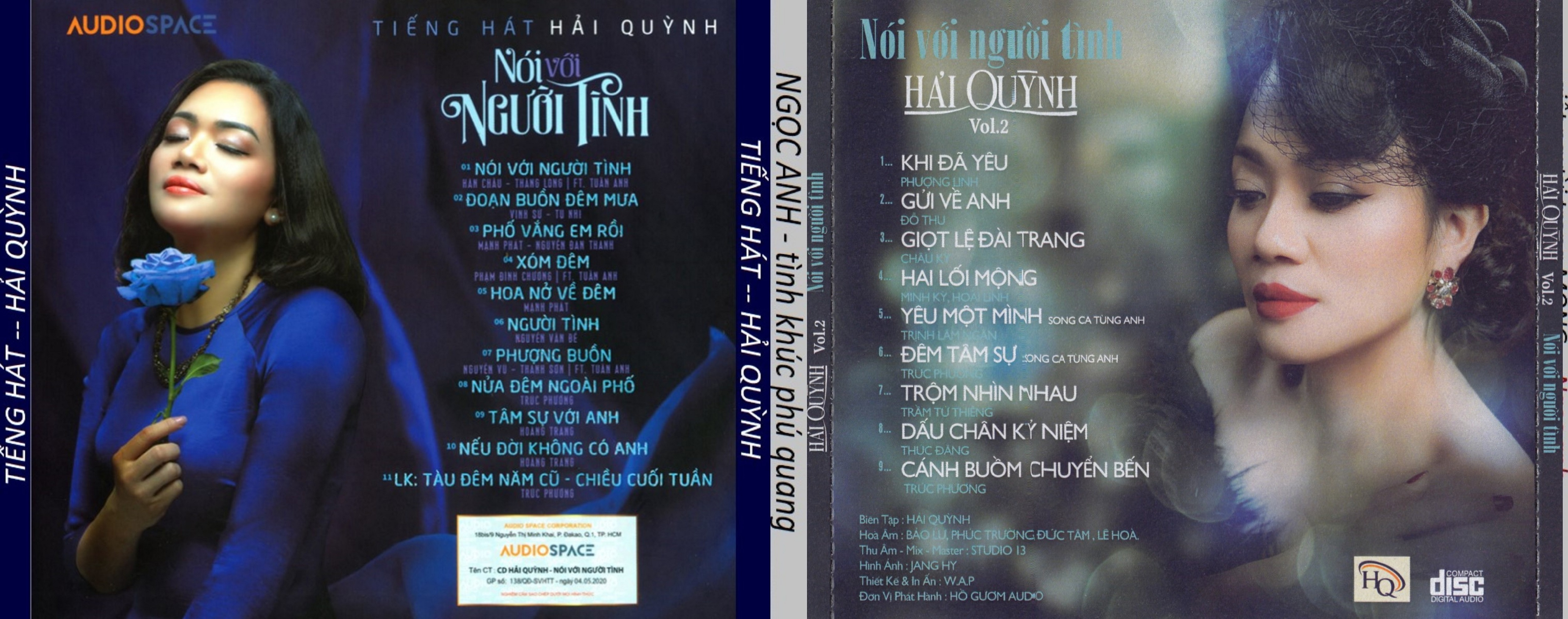 2 Đĩa CD Hải Quỳnh