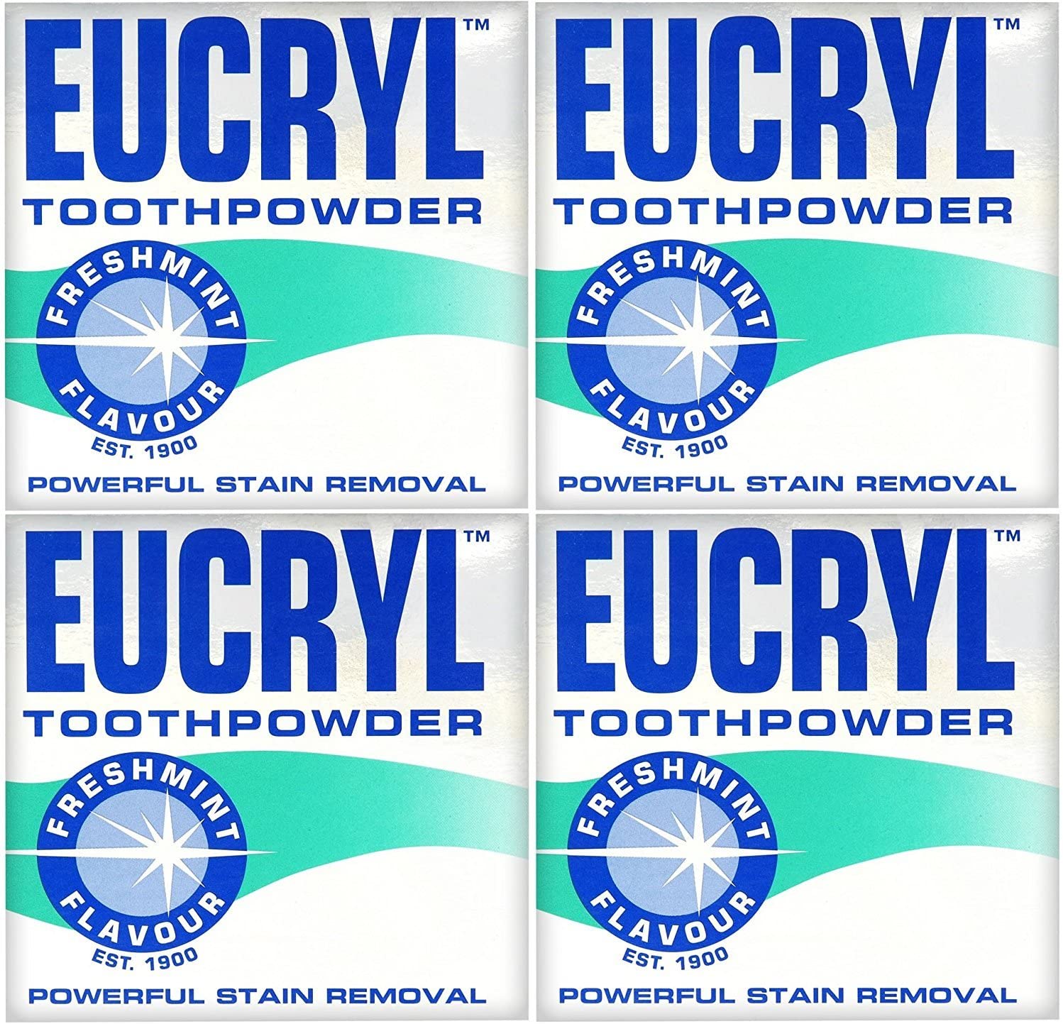 Kem Đánh Răng EUCRYL Làm Trắng Răng Hương Bạc Hà - EUCRYL Tooth Paste Freshmint 62g