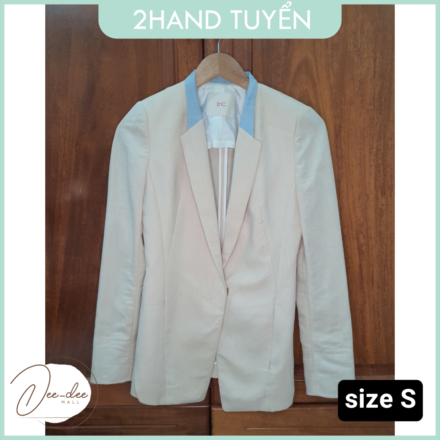 [2hand] Áo khoát vest - áo blazer nữ Hàn Quốc