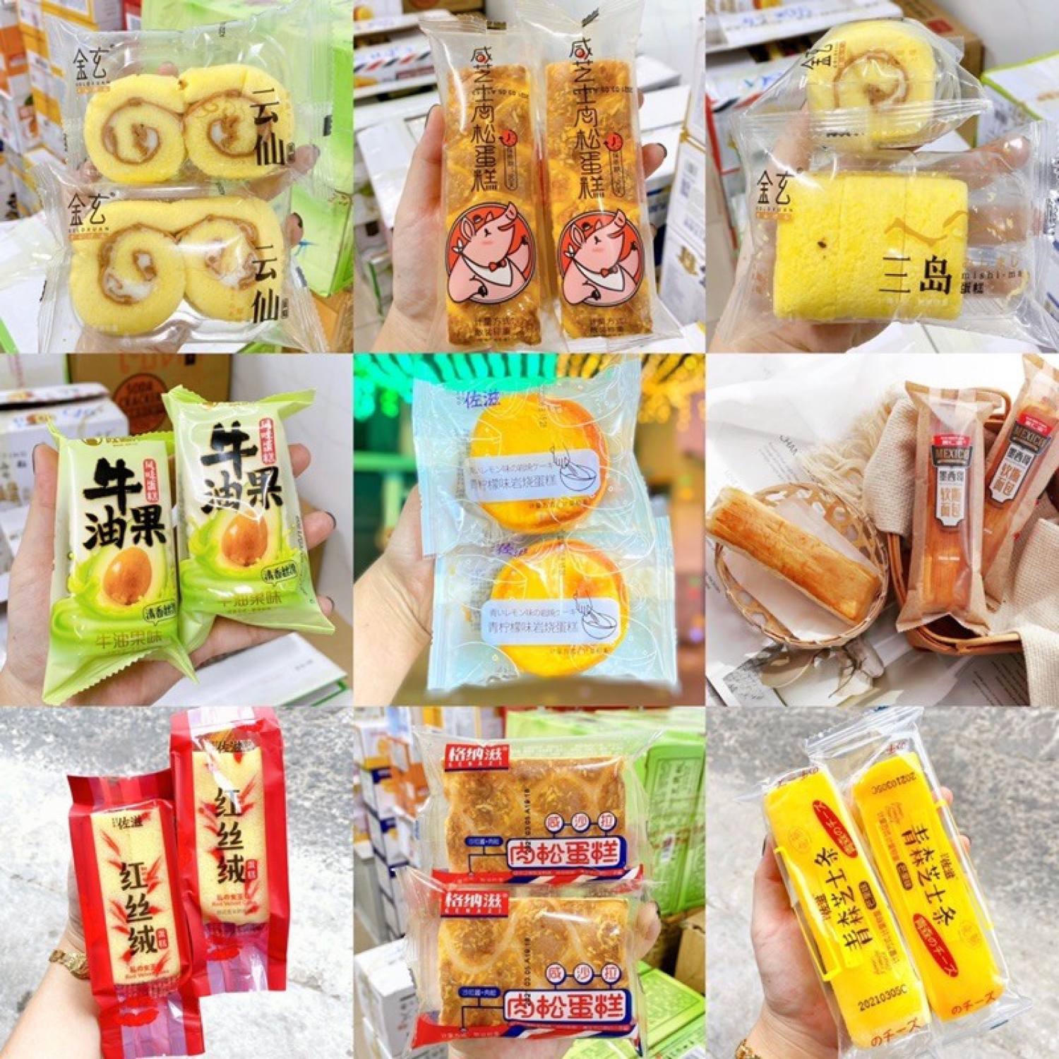 Bánh Mix Đài Loan Đủ Loại Combo 1kg