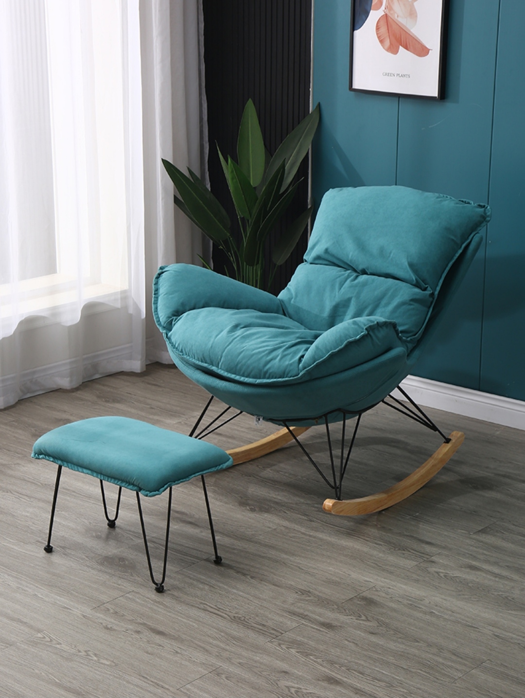 [ TẶNG GHẾ ĐÔN ] Ghế Sofa bập bênh thư giãn văn phòng _ Hona buy