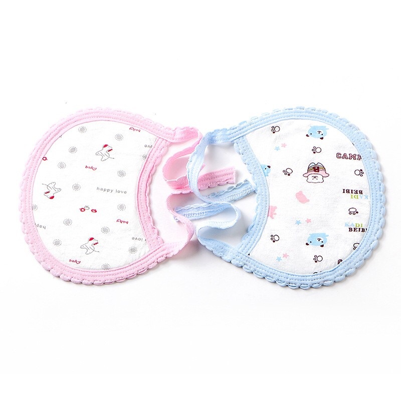 Yếm tròn cotton buộc dây siêu xinh