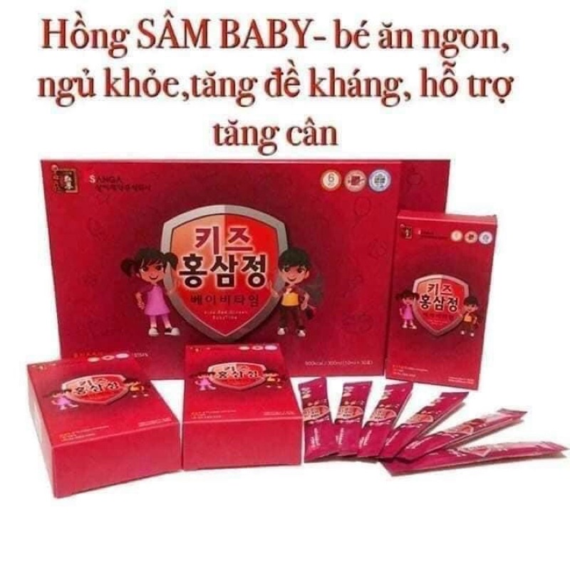 Hồng Sâm Baby SangA - Hàn Quốc - Date 2024