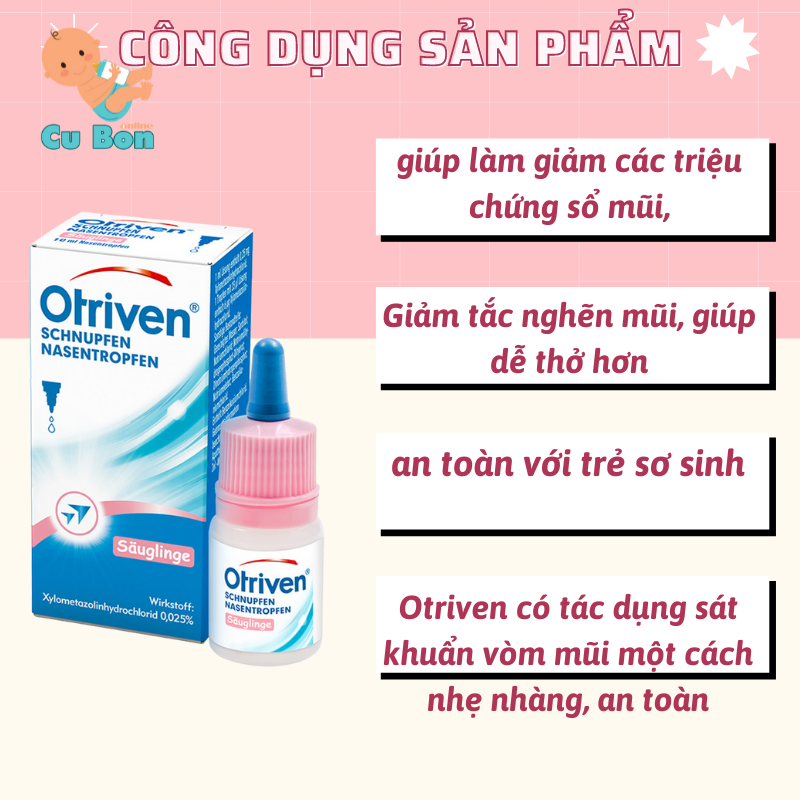 Nhỏ mũi của Đức Cho bé