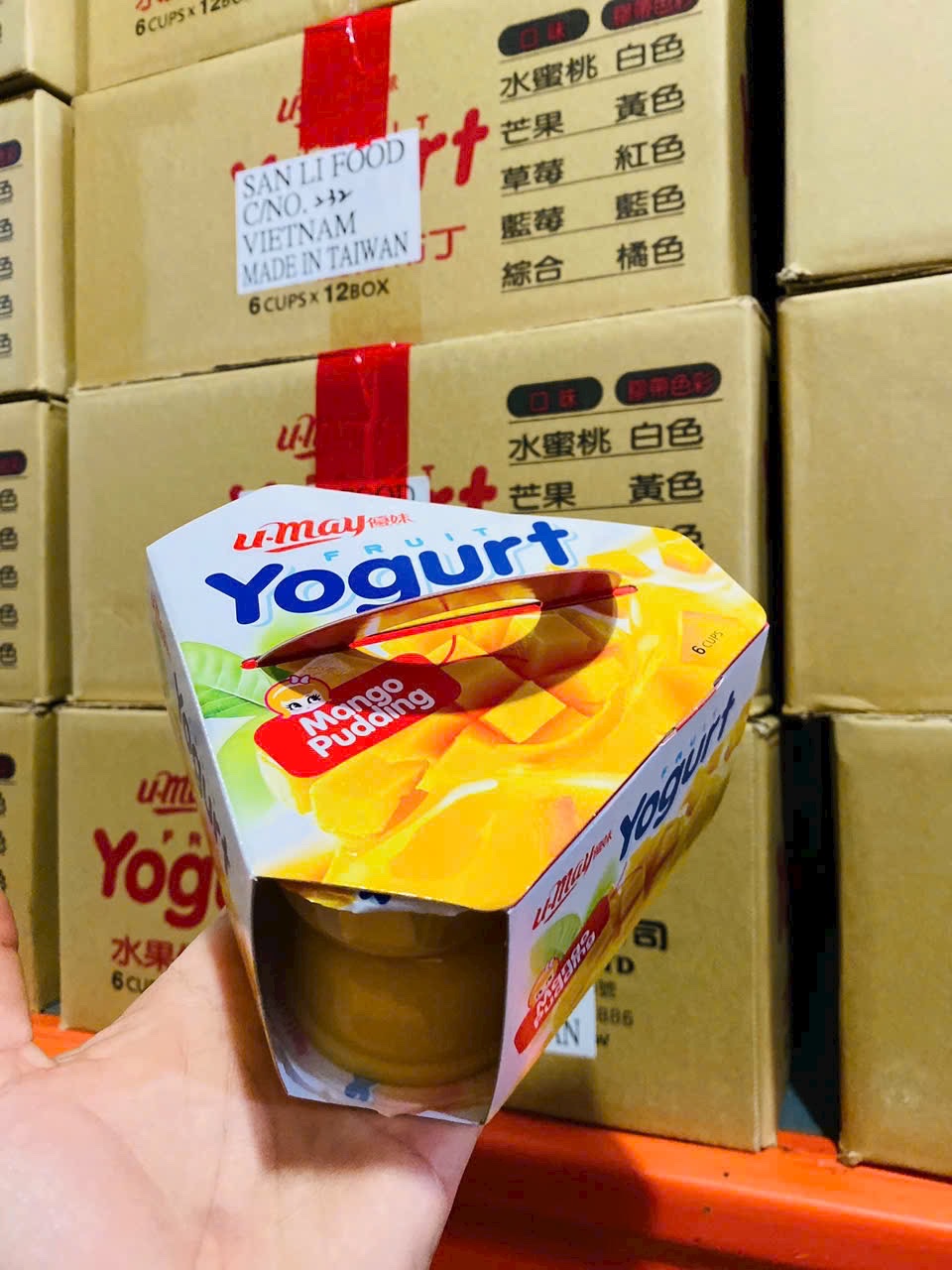 Thạch rau câu sữa chua Umay - Pudding Fruit Yogurt 510g