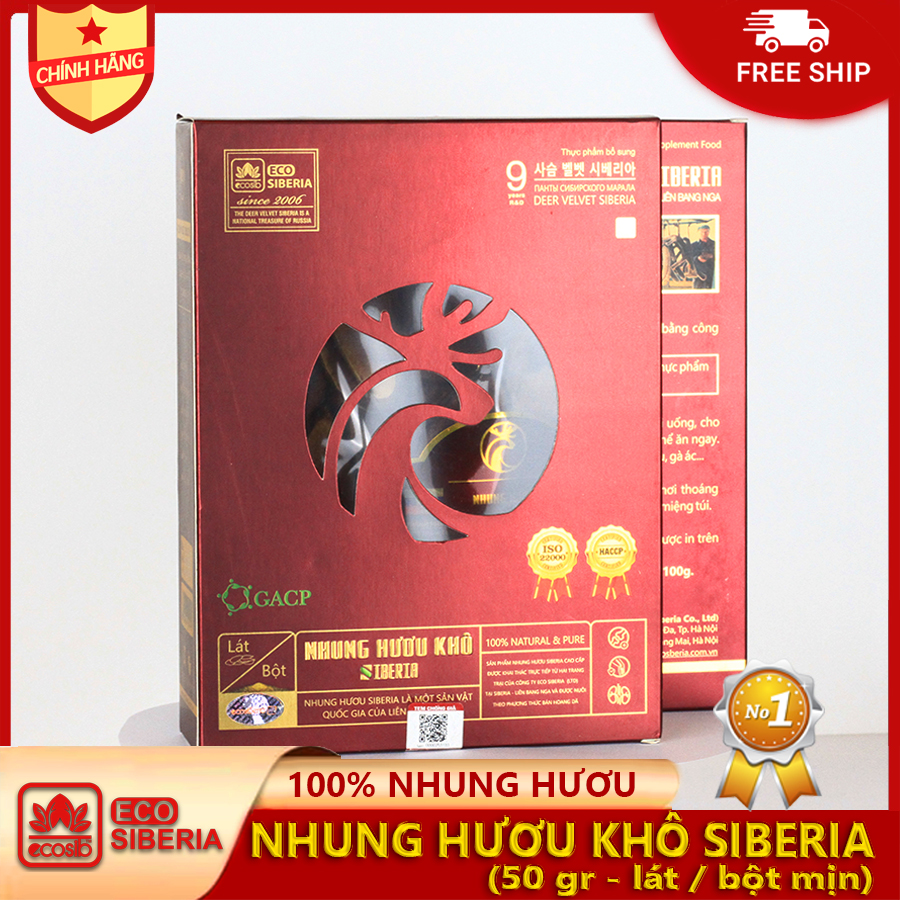 NHUNG HƯƠU KHÔ SIBERIA - 50G