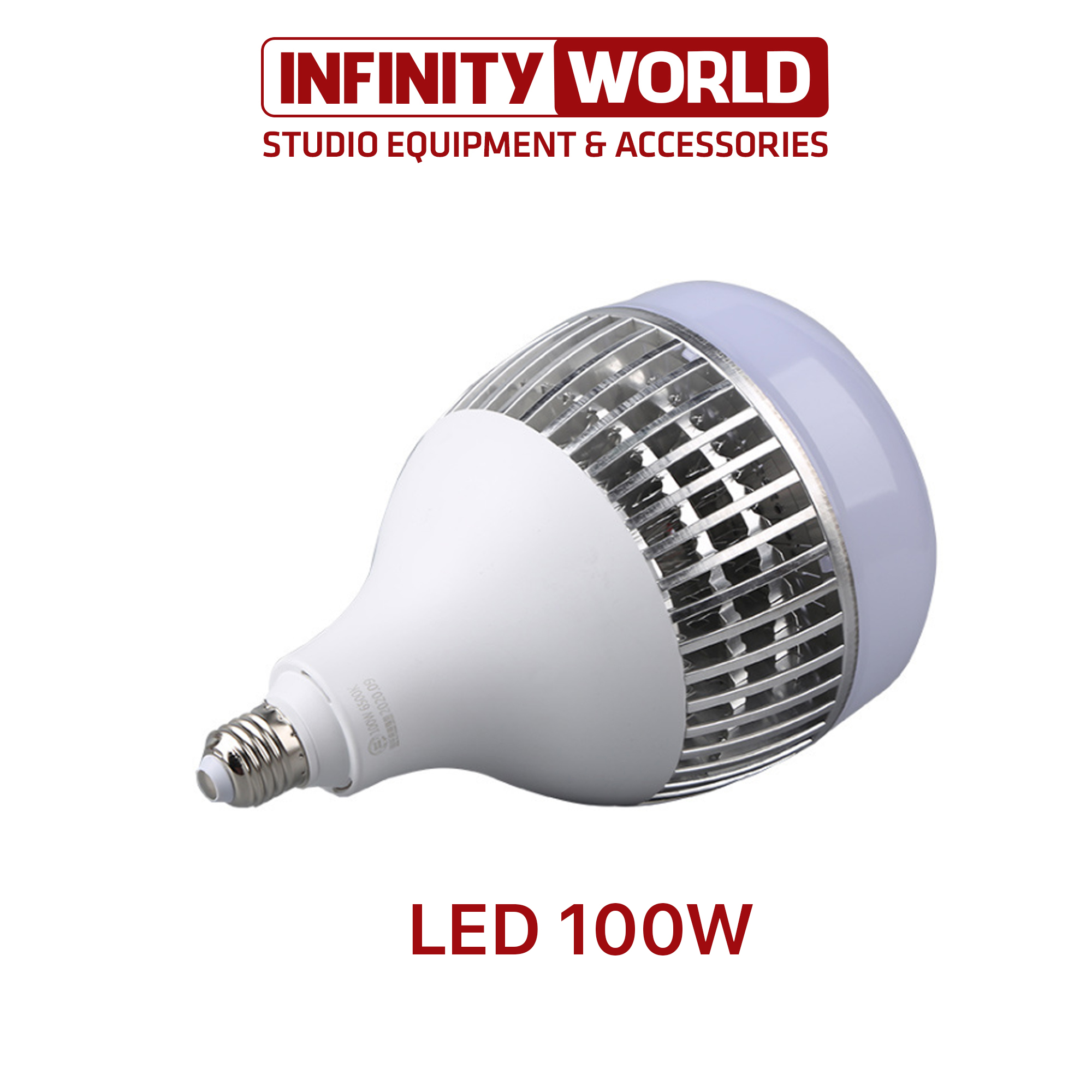 Đèn Bulb led siêu sáng hỗ trợ quay phim, chụp ảnh (Tản nhôm siêu bền)