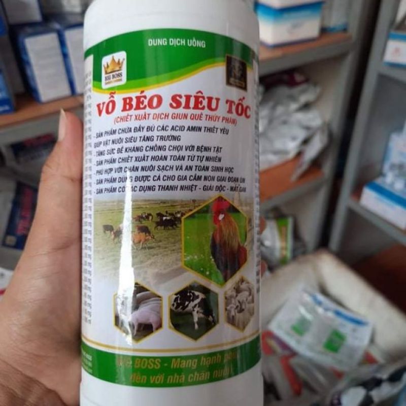 Vỗ béo siêu tốc tất cả vật nuôi 1lít