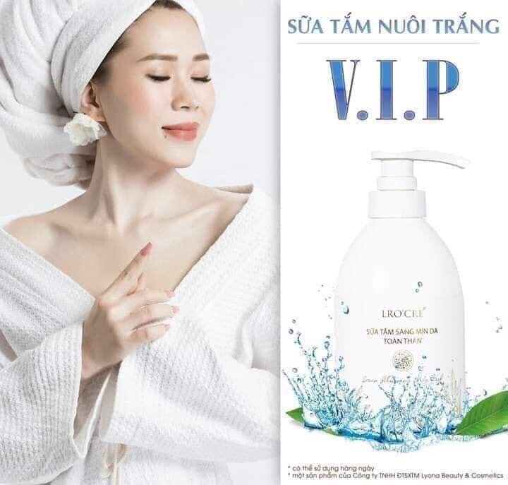 SỮA TẮM TRẮNG VIP (DÙNG HÀNG NGÀY)
