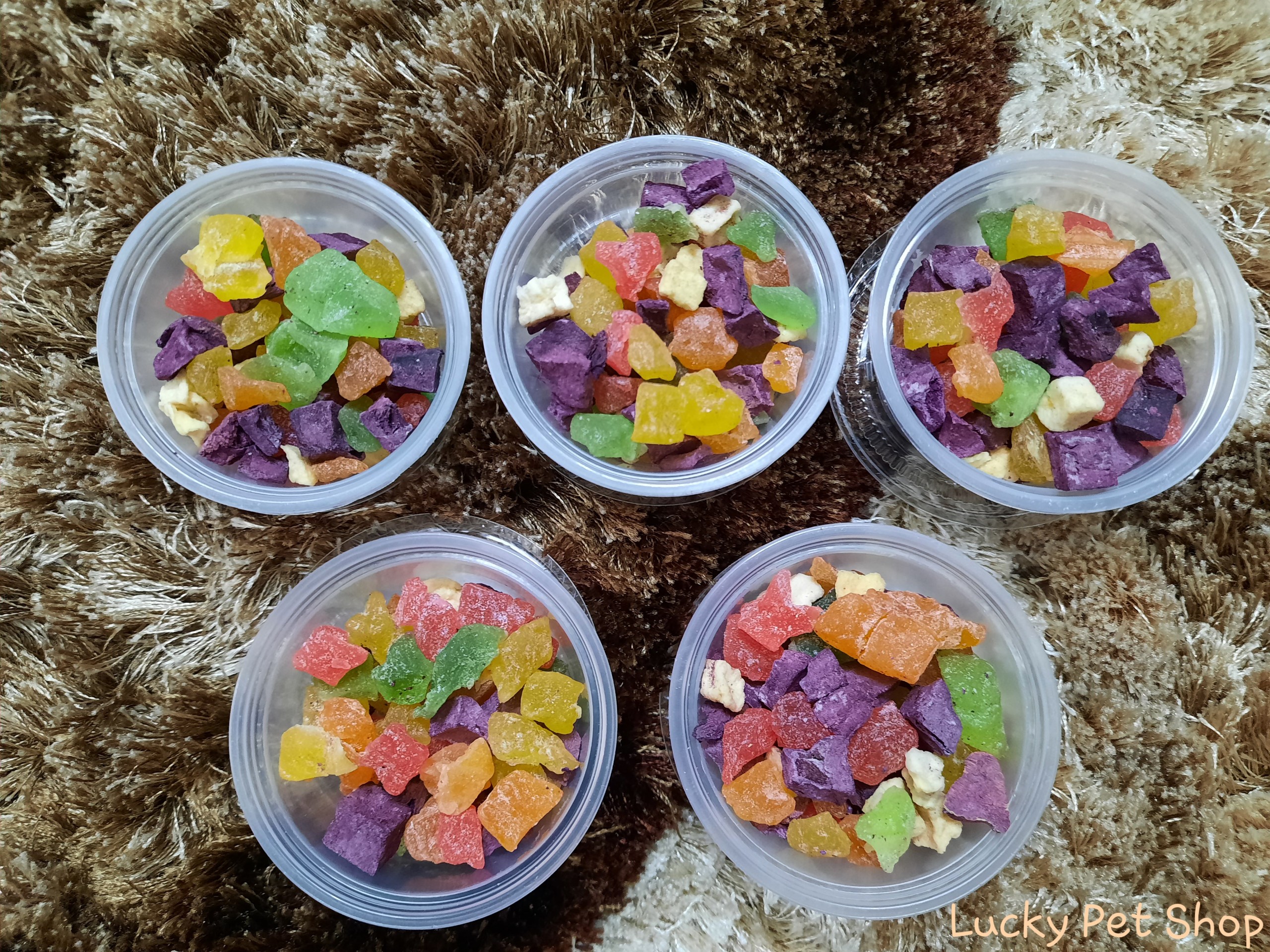 Salad trái cây sấy lạnh cho hamster