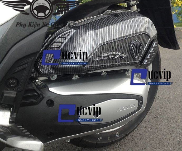 [HCM]Ốp Pô E SH 2020 (SH 2017 - SH 2020) Carbon MS2681