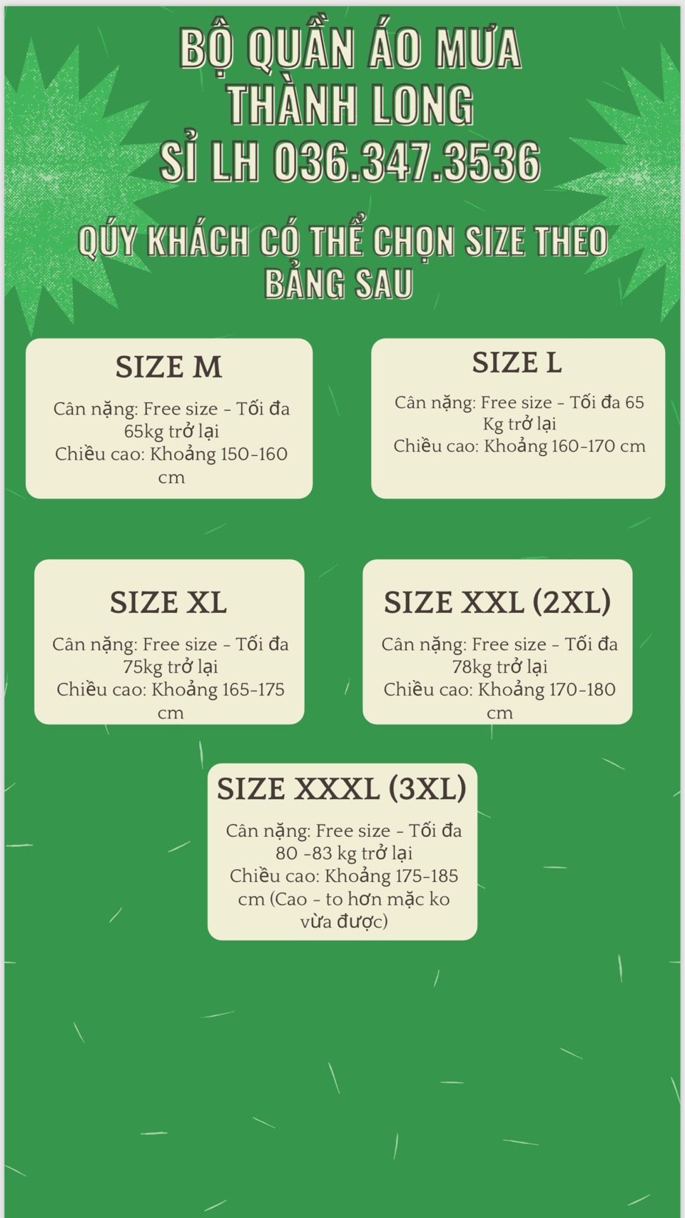 Bộ Quần Áo Mưa Cao Cấp 2 Lớp Thành Long