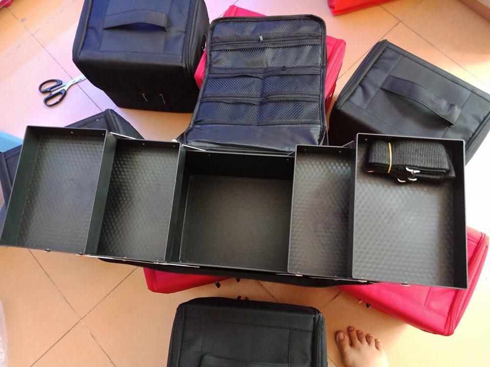 cốp vải  đựng đồ phun xăm. nail mi , trang điểm