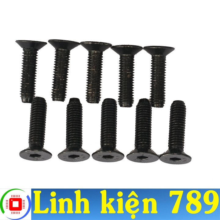 Bu lông lục giác chìm đầu chìm vít loa M8 8x30mm ( 10 cái )