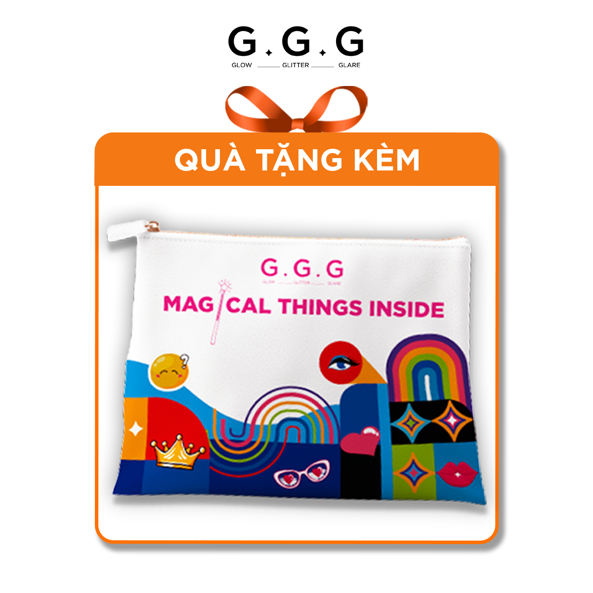 [HÀNG TẶNG KHÔNG BÁN] TÚI POUCH ĐỰNG MỸ PHẨM - New Ver 2024